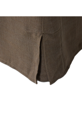 May Slipcover Bed, Savoy Coffee