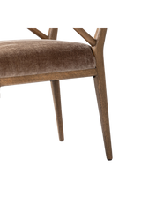 Delara Dining Chair - Altair Mushroom