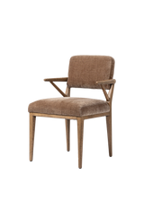 Delara Dining Chair - Altair Mushroom