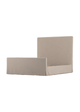May Slipcover Bed, Savoy Parchment