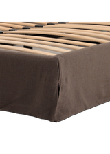 Elian Slipcover Bed, Savoy Coffee