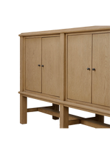 Emilie Sideboard - Light Wash Oak Veneer