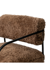 Charlene Chair, Amber Shearling