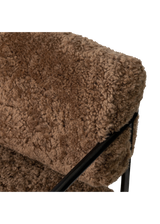 Charlene Chair, Amber Shearling