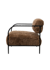 Charlene Chair, Amber Shearling