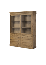 Gabrielle Cabinet - Honey  Brown Oak Veneer