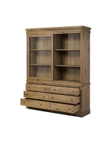 Gabrielle Cabinet - Honey  Brown Oak Veneer