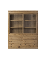 Gabrielle Cabinet - Honey  Brown Oak Veneer
