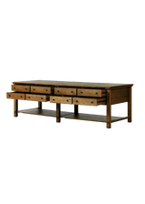 Basile Kitchen Island - Tan Oak Veneer