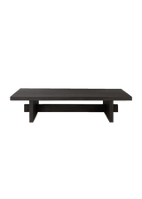 Pietro Coffee Table - Smoked Black Veneer