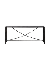 Elara Console Table - Textured Bronze