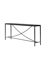 Elara Console Table - Textured Bronze