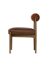Henri Dining Chair - Havana Brown, Altair Siena