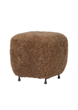 Esther Ottoman - Amber Shearling