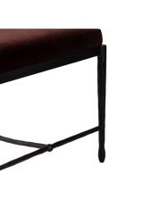 Elara Accent Bench, Surrey Plum