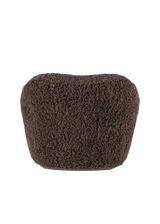 Bellamy Swivel Chair, Cocoa Shearling