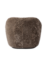 Bellamy Swivel Chair, Taupe Shearling