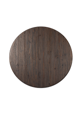 Thierry Round Dining Table - Burnt Pine Veneer