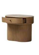 Lucie Nightstand - Sand Marble