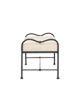 Amelia Accent Bench - Yuma Cream