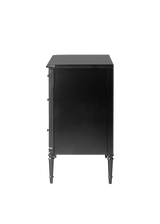 Tierre 3 Drawer Dresser - Black