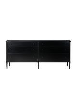 Tierre 6 Drawer Dresser - Black
