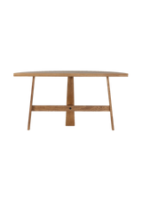Mille Console Table - Light Brown Oak