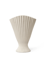 Fountain Vase, Off-White