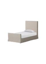 May Slipcover Bed, Savoy Parchment
