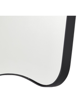 Louise Wall Mirror - Iron Matte Black