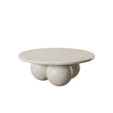 Miro Coffee Table, Natural White