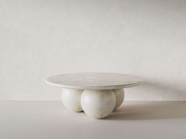 Miro Coffee Table, Natural White