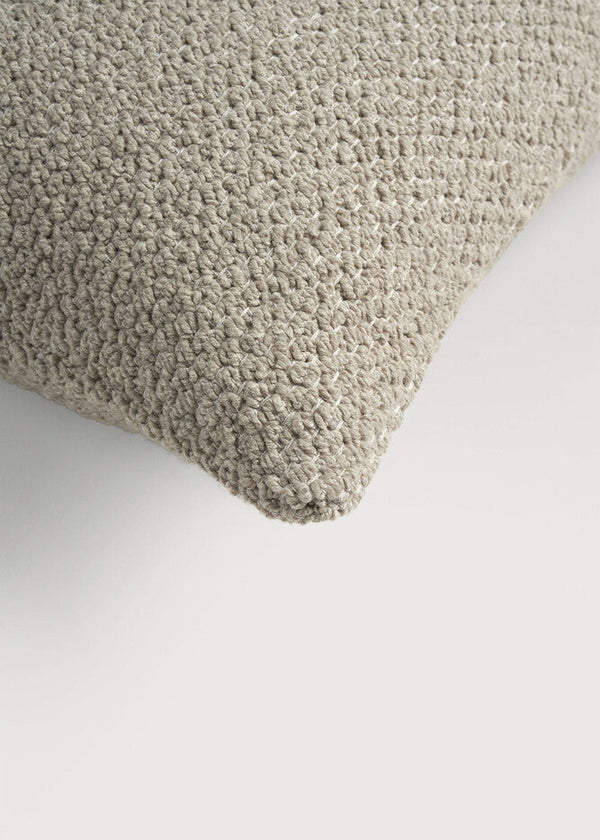Oat Boucle Outdoor Cushion - Lumbar