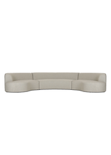 Aliya Outdoor 3 Pc Sectional - Faye Sand