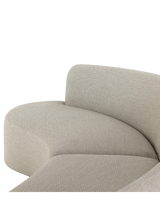 Aliya Outdoor 3 Pc Sectional - Faye Sand