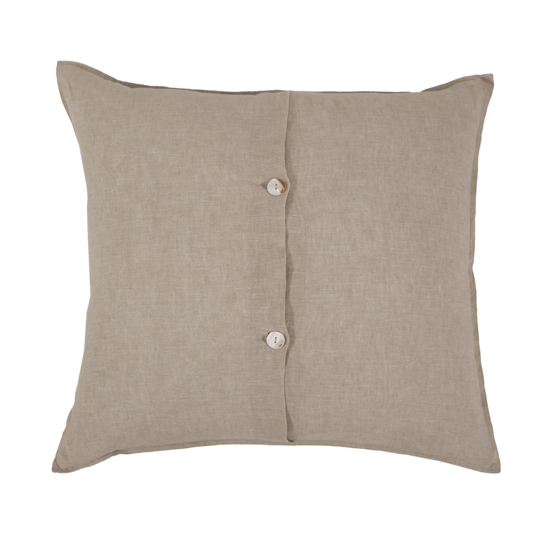 Parker Linen Flax Duvet Set, Queen