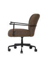 Sylvie Office Chair, Gemena Coffee