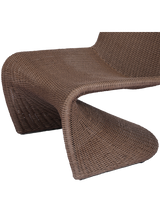 Perrie Outdoor Occasional Chair - Tanned Weave