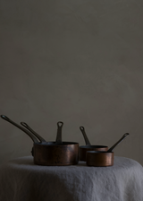 Old Copper Pans Small (Set of 5)