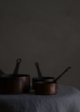 Old Copper Pans Small (Set of 5)