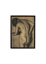 Sketch Of Nude Woman's Back