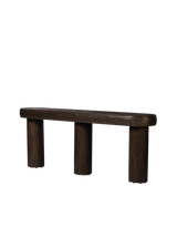 Linea Console Table - Sienna Brown Pine