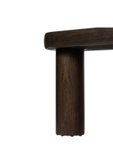 Linea Console Table - Sienna Brown Pine