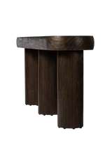 Linea Console Table - Sienna Brown Pine