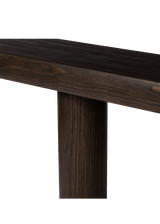 Linea Console Table - Sienna Brown Pine