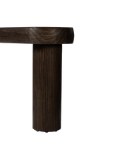 Linea Console Table - Sienna Brown Pine