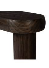 Linea Console Table - Sienna Brown Pine