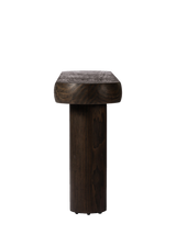 Linea Console Table - Sienna Brown Pine