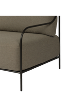 Cielo Outdoor Sofa, Alessi Fawn