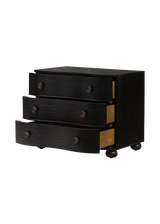 Charlie Nightstand, Distressed Black